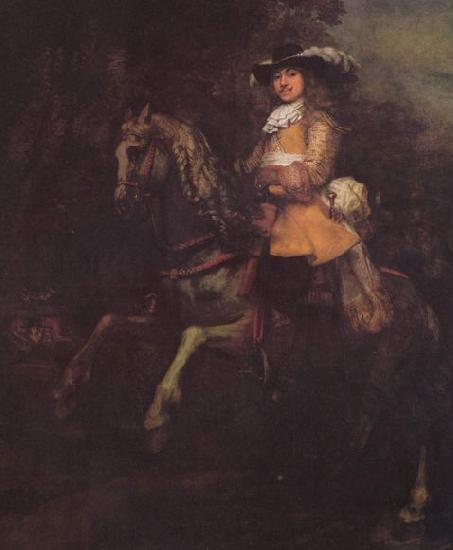 Rembrandt Peale Portrat des Frederick Rihel mit Pferd Sweden oil painting art